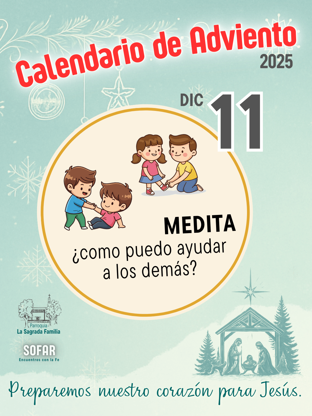11 Dic. Jueves. Segunda Semana de&nbsp;Adviento