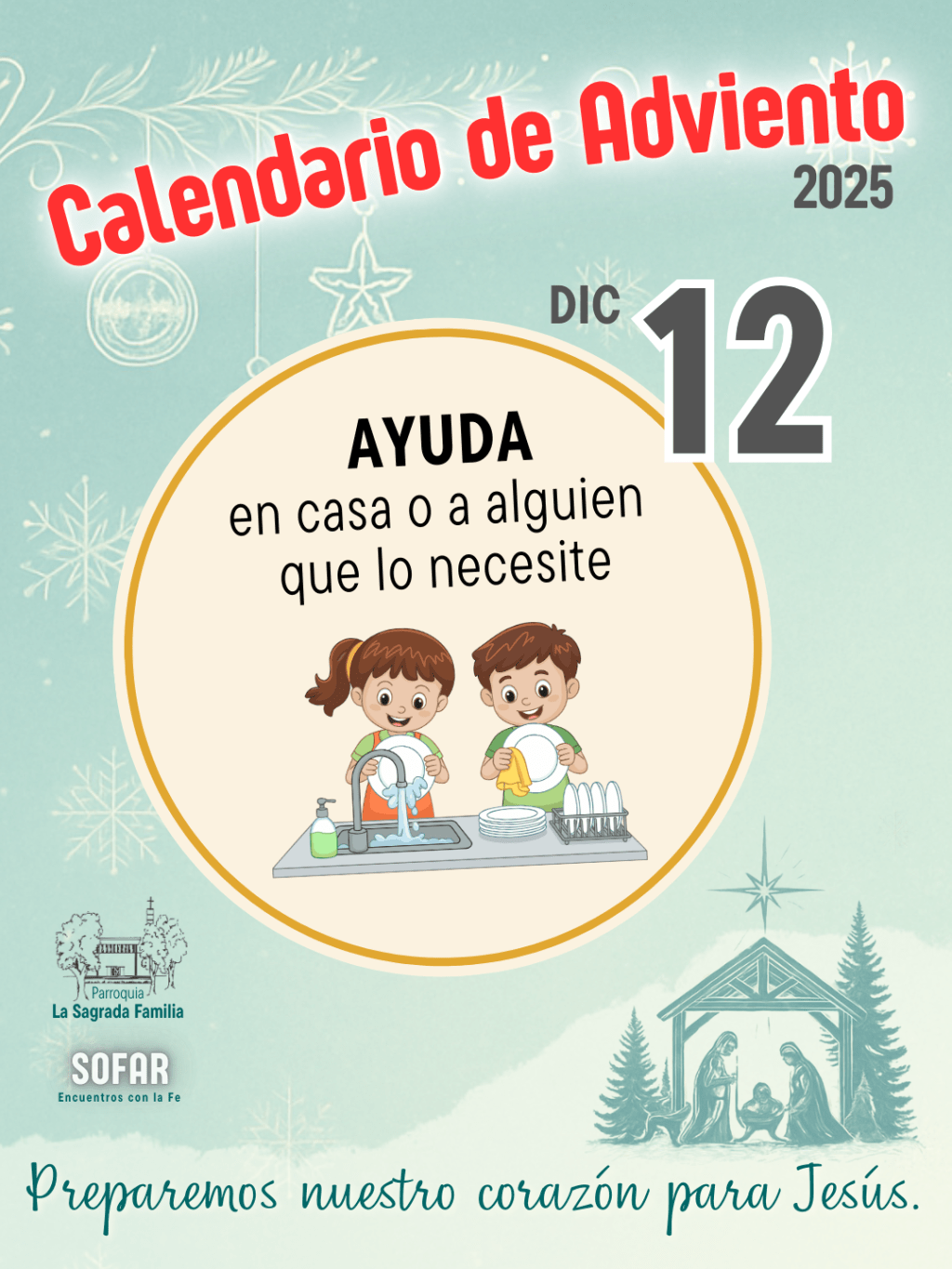 12 Dic. Viernes. Segunda Semana de&nbsp;Adviento