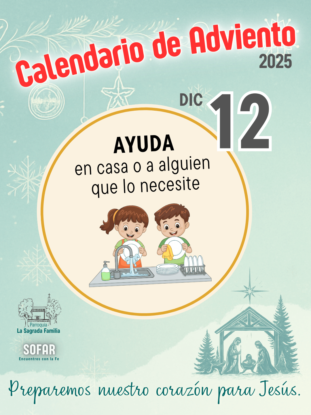 12 Dic. Viernes. Segunda Semana de&nbsp;Adviento